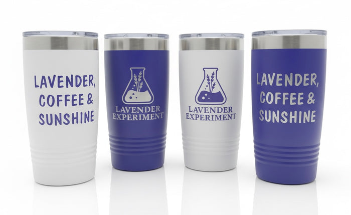 Branded Engraved Coffee Tumbler 20oz