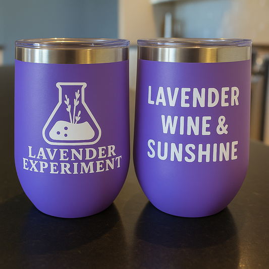 Branded Wine Tumbler 12 oz