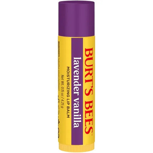 Burt's Bees 100% Natural Moisturizing Lip Balm Lavender Vanilla