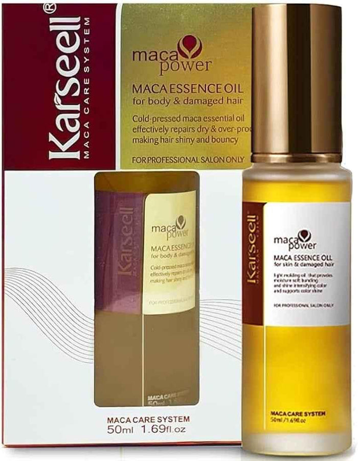 Buy Karseell Maca Hair Oil - Smooth & Shine - Hair Oil - Karseell -- United Arab Emirates -- Pinky Cosmetics
