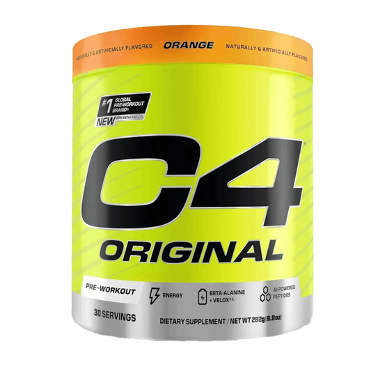 C4 Original Pre Workout Powder Orange Burst Flavor – 30 Servings - Beauty Tribe