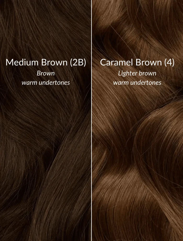 Caramel Brown (4) 20" 220g - Clip-Ins