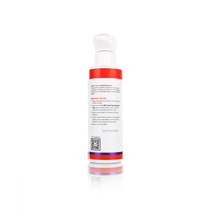 Gtechniq C2V4 Ceramic Sealant 250ml bottle side view on a white background