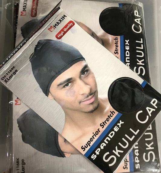Challenger Spandex Skull cap  - Dozen Pack - Palms Fashion Inc.