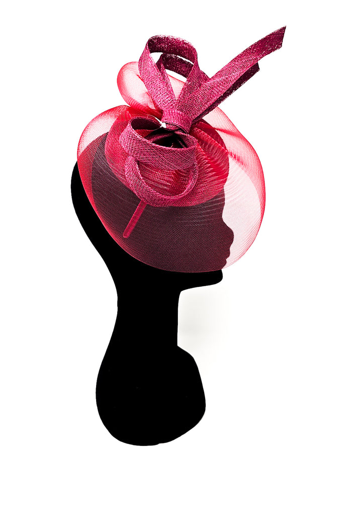 Cherry Bow Halo Hairband Fascinator