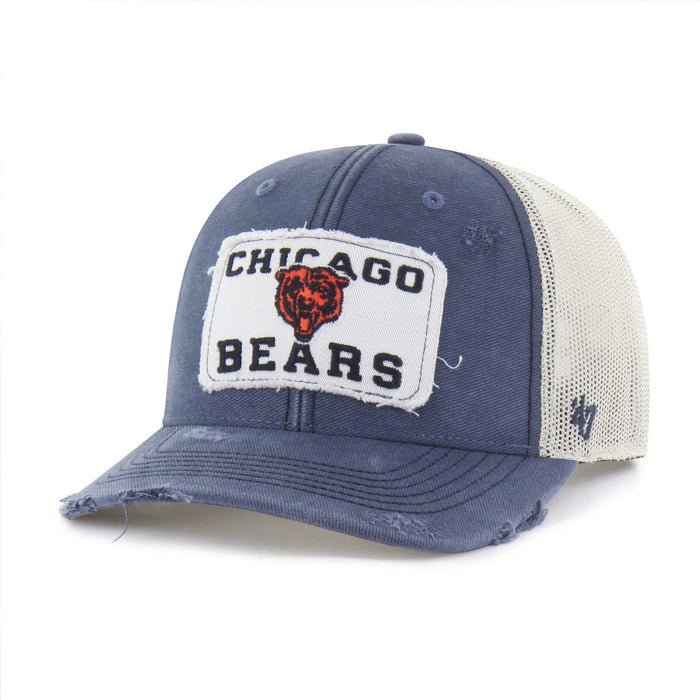 Chicago Bears 47 Brand Rusted Navy Egremont Strap Trucker Adjustable Cap