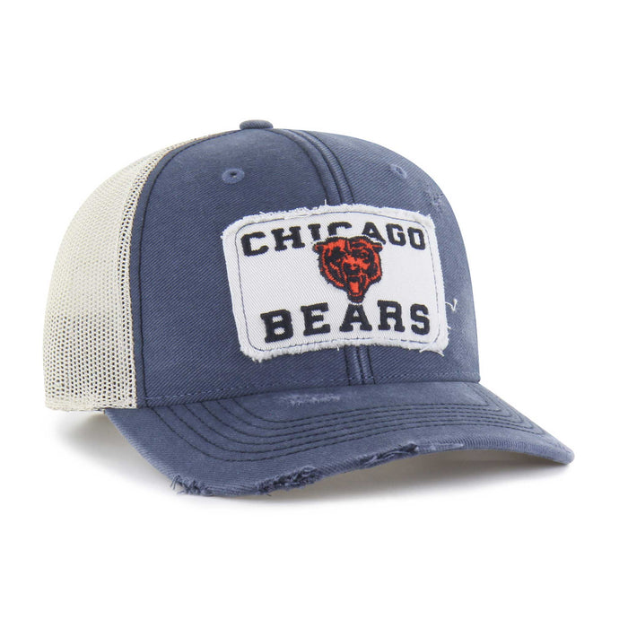 Chicago Bears 47 Brand Rusted Navy Egremont Strap Trucker Adjustable Cap