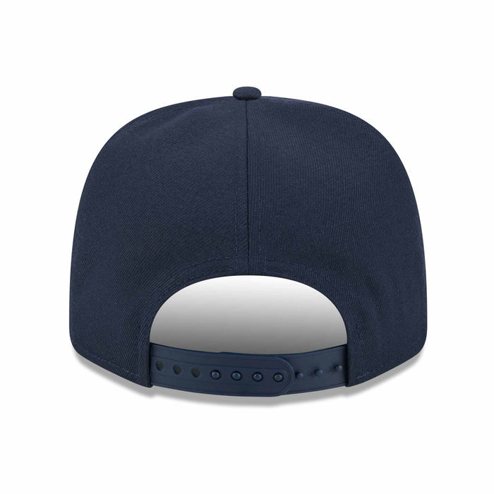 Chicago Bears New Era Navy Bear Face 9SEVENTY Stretch Snap Multi Rope Adjustable Cap