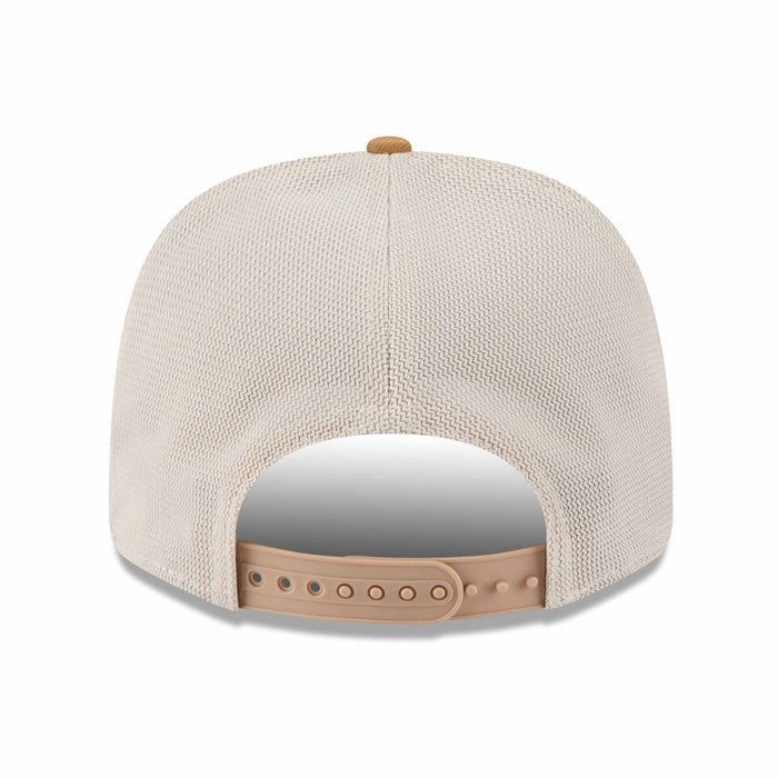 Chicago Bears New Era Two Tone Cream 9SEVENTY Stretch Snap Trucker Adjustable Cap