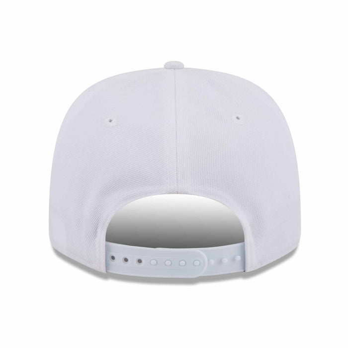 Chicago Bears New Era White Bear Face 9SEVENTY Stretch Snap Rope Adjustable Cap
