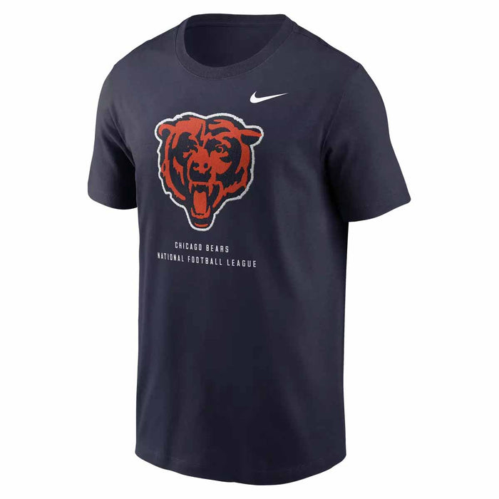 Chicago Bears Nike Short Sleeve Essential Cotton Tee Shirt