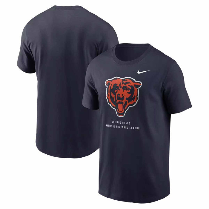 Chicago Bears Nike Short Sleeve Essential Cotton Tee Shirt