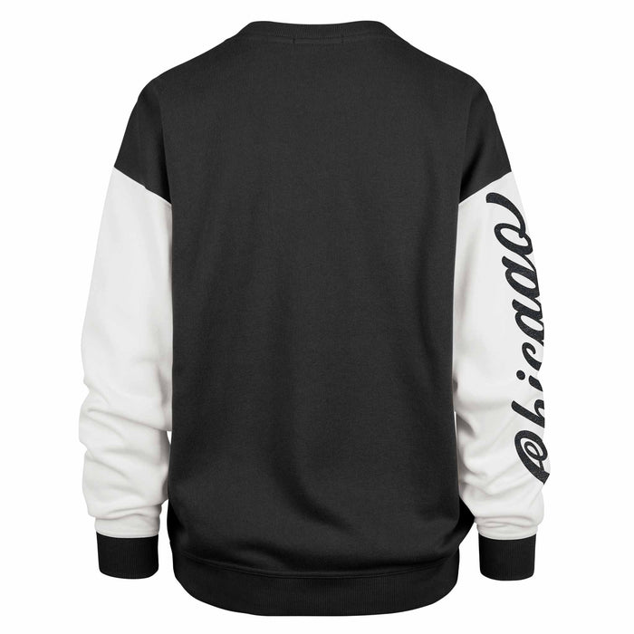 Chicago Blackhawks Women's 47 Brand Double Header Andie Crew Sweatshirt