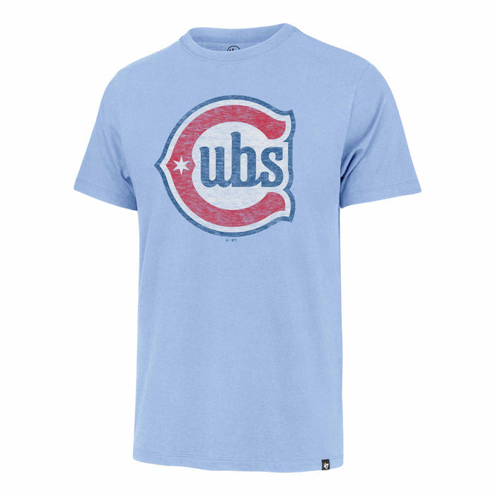Chicago Cubs 47 Brand Blues Alternate 2 Logo Baby Blue Franklin T-Shirt