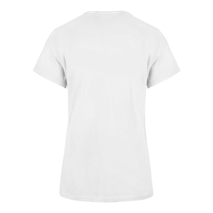 Chicago Cubs 47 Brand White Wash Patriotic Wave Frankie Short Sleeve Tee Shirt