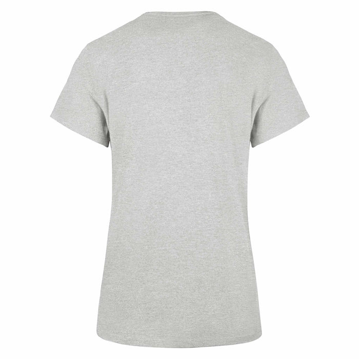 Chicago Cubs 47 Brand Women's Blues Alternate 2 Logo Grey Franklin T-Shirt