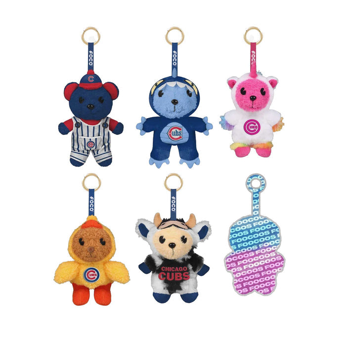 Chicago Cubs Mystery Foocoos Plush Bag Charm