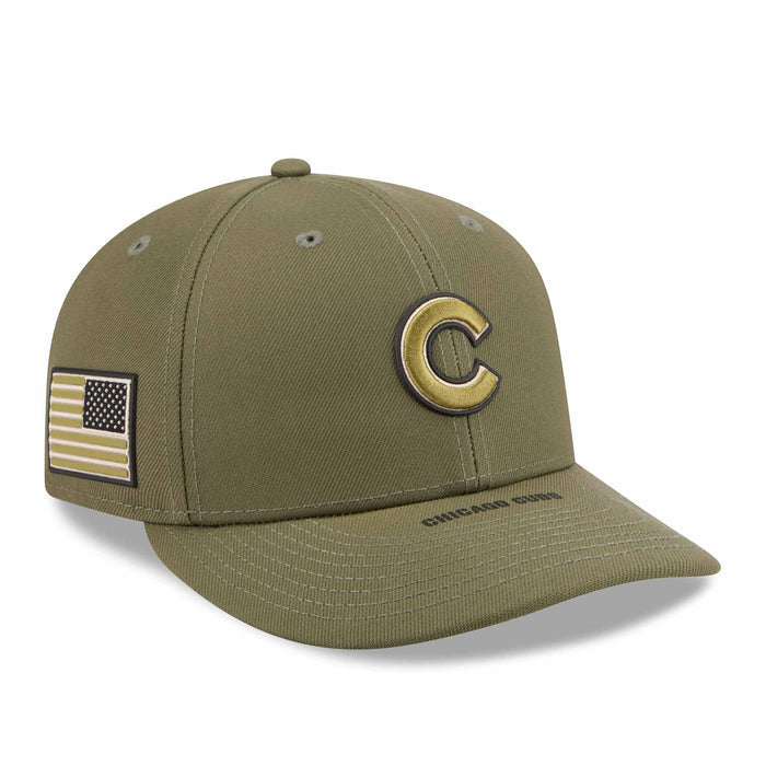 Chicago Cubs New Era 2026 Armed Forces Day 59FIFTY Low Profile Fitted Cap