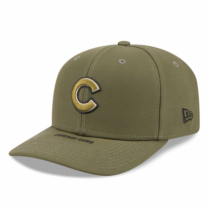 Chicago Cubs New Era 2026 Armed Forces Day 9SEVENTY Stretch Fit Adjustable Cap