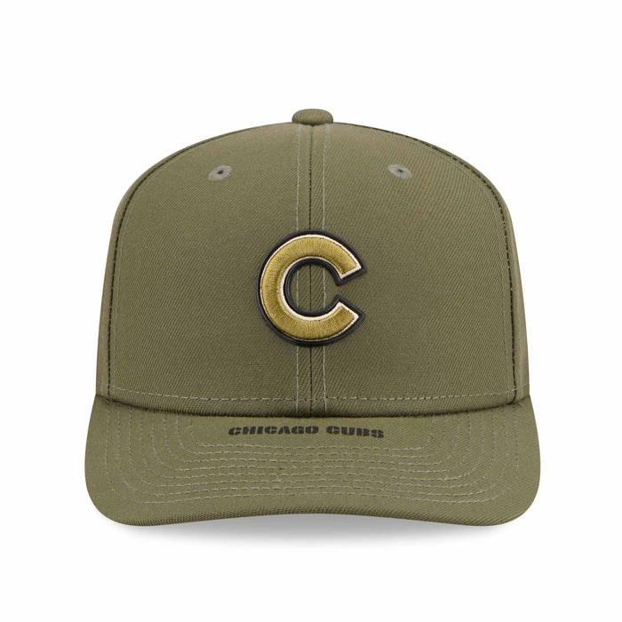 Chicago Cubs New Era 2026 Armed Forces Day 9SEVENTY Stretch Fit Adjustable Cap
