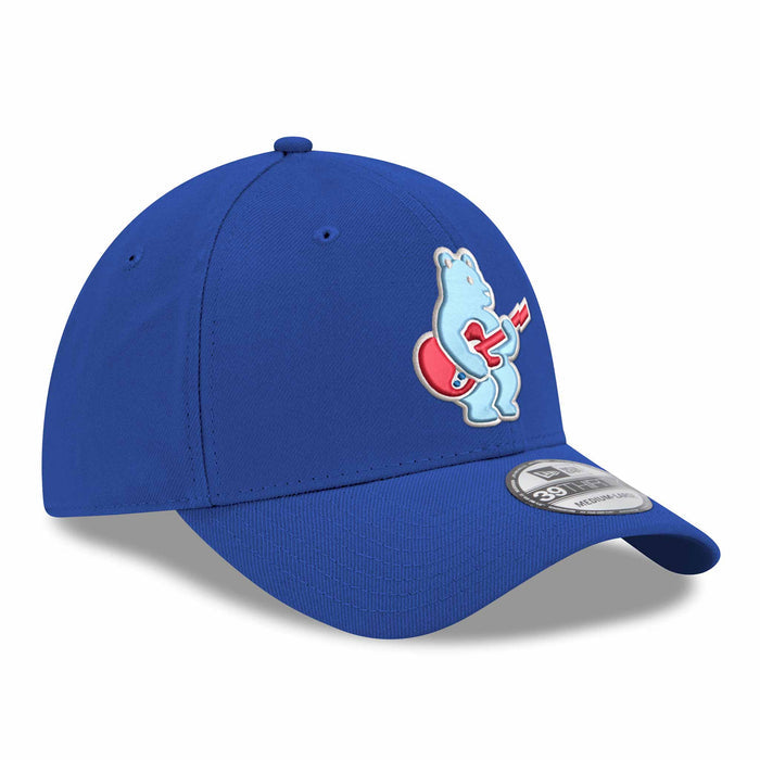 Chicago Cubs New Era 39THIRTY Rock Bear Stretch Fit Cap