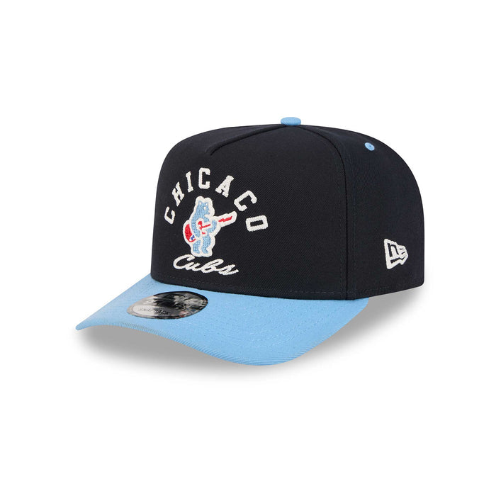 Chicago Cubs New Era Arched 9FIFTY A-Frame Snapback Adjustable Cap