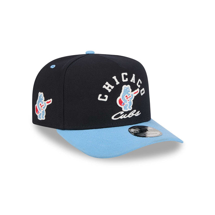 Chicago Cubs New Era Arched 9FIFTY A-Frame Snapback Adjustable Cap