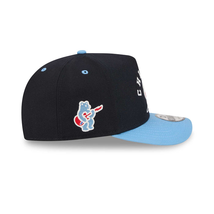 Chicago Cubs New Era Arched 9FIFTY A-Frame Snapback Adjustable Cap