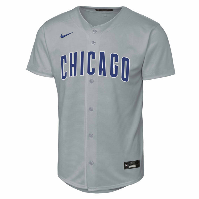 Chicago Cubs Youth Pete Crow-Armstrong Nike Road Home Run Jersey