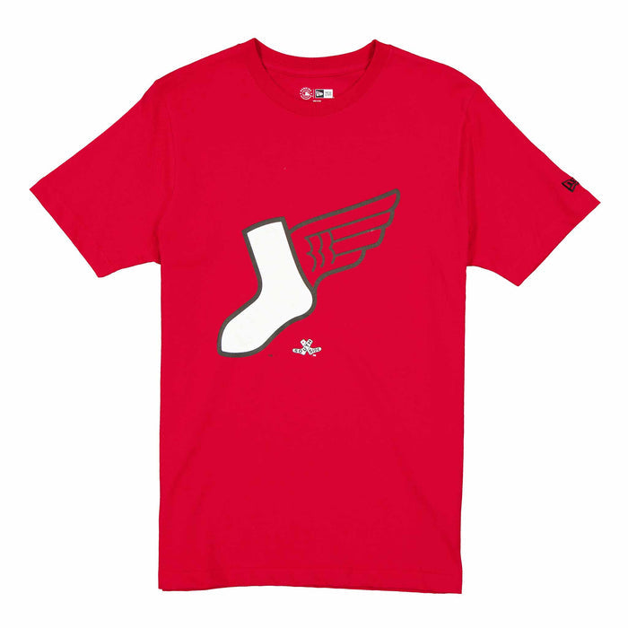Chicago White Sox New Era 2025 City Connect Winged Sock Logo T-Shirt