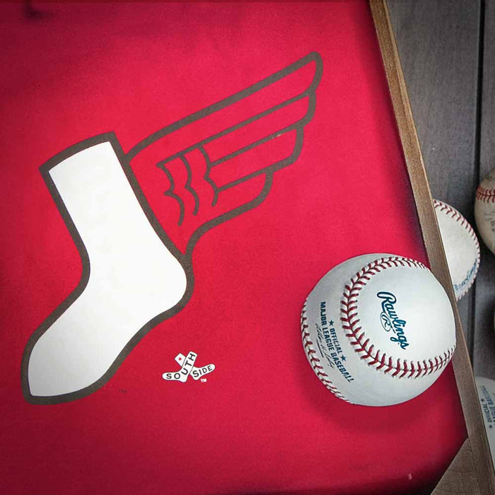 Chicago White Sox New Era 2025 City Connect Winged Sock Logo T-Shirt