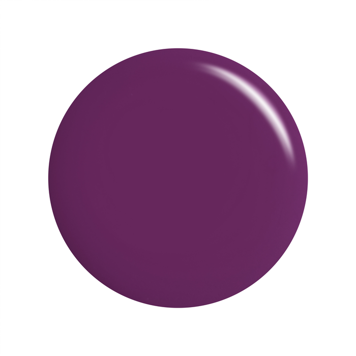 Chicha electric neon purple nail polish color swatch
