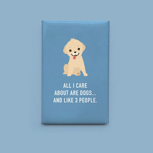 CLASSY CARDS Magent | All I Care Dogs