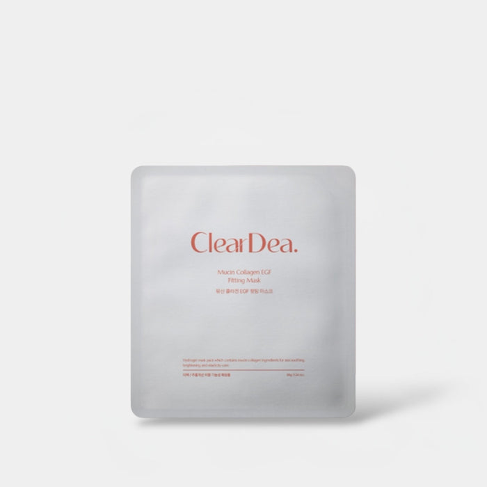ClearDea Mucin Collagen EGF Fitting Mask (1 Sheet) قناع كليرديا ميوسين كولاجين إي جي إف فيتنج - Princess Cosmetics Qatar