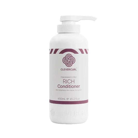 clever curl simple Clever Curl Rich Conditioner Fragrance Free - 450ml