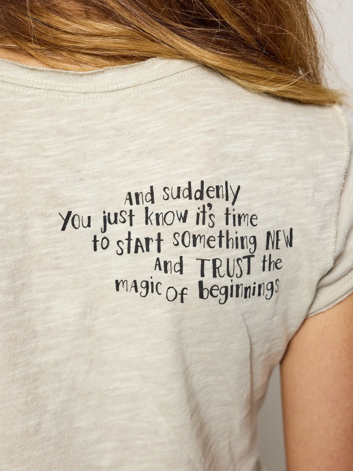 Cotton Coffee Shop Tee - Trust The Magic-view 2