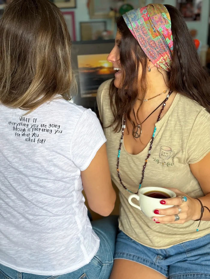 Cotton Coffee Shop Tee - Trust The Magic-view 7