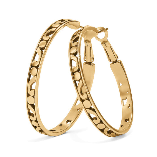 Contempo Large Hoop/Gold