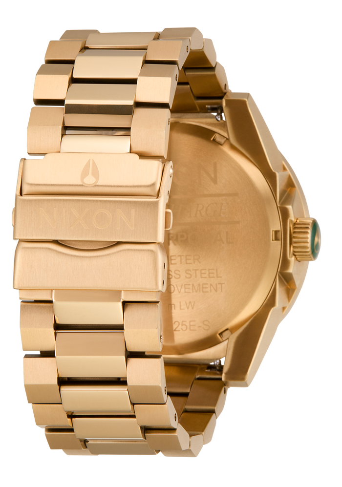Corporal Stainless Steel - All Gold / Green Sunray