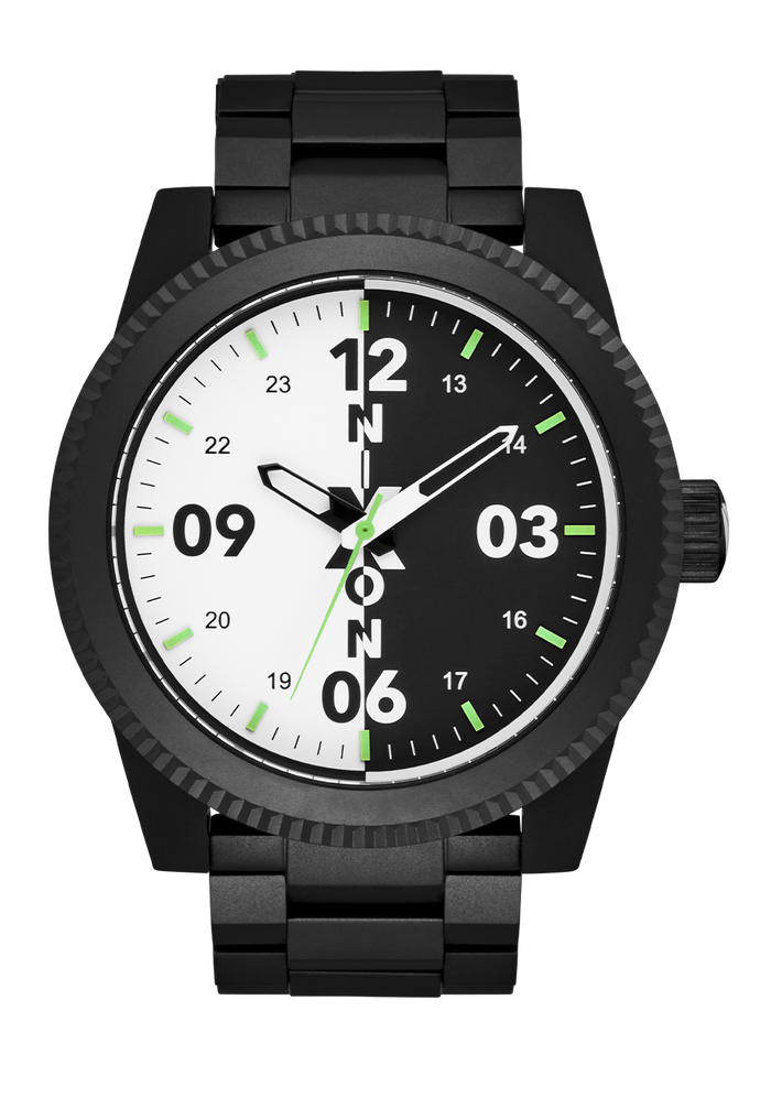 Corporal Stainless Steel - Black / White / Black