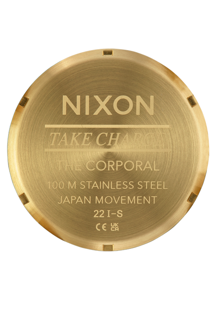 Corporal Stainless Steel - Gold / Turquoise / Gold
