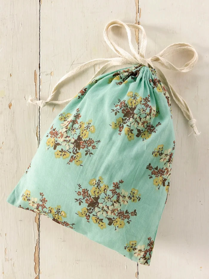 Cotton Skirt-In-A-Bag - Riviera Floral Aqua-view 7