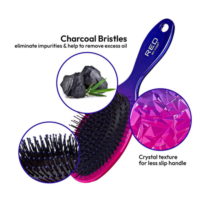 Crystal Charcoal Brush [Oval] #Hh82
