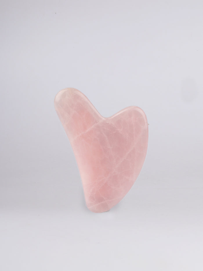 Crystal Face Massage Gua Sha | Rose Quartz-Image 2