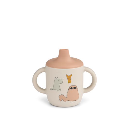 Liewood - Cup - Neil - Cats And Dogs - Sandy