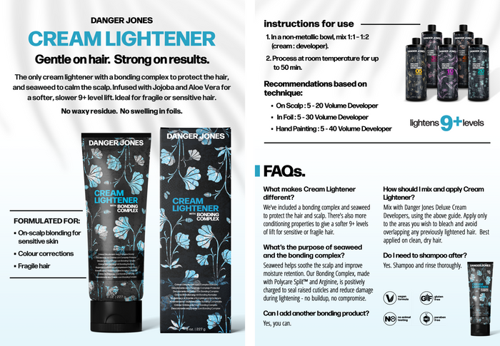 Danger Jones Cream Lightener 227g