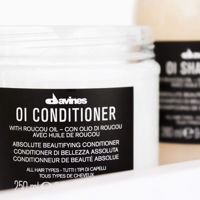 Davines OI Conditioner - Roucou Oil Silky Shine & Softness Davines Conditioner  Pinky Cosmetics