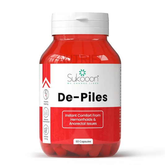 De-Piles Capsules | Digestive & Internal Comfort Support Formula