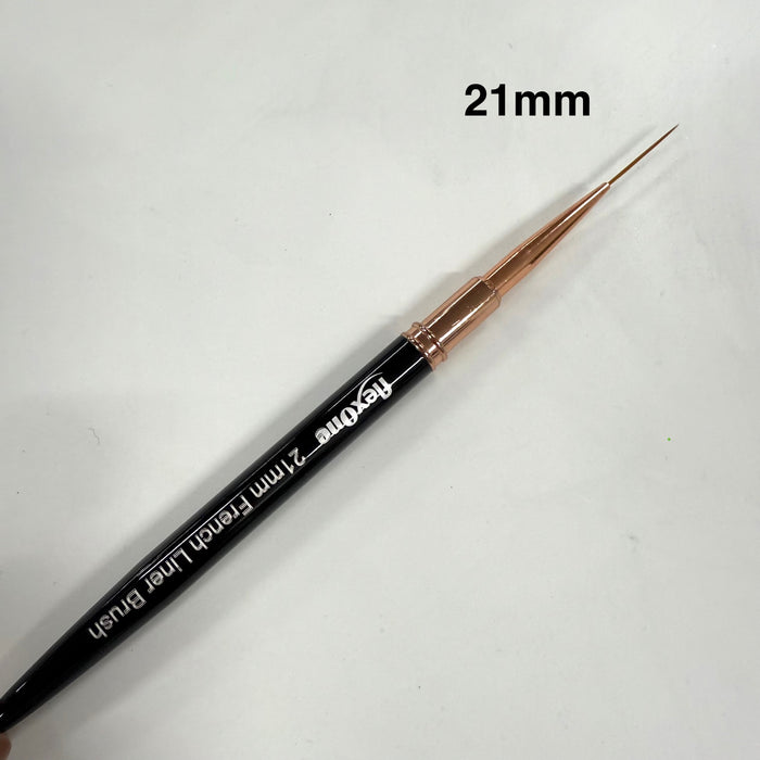 Deep French Painting Brush - Thick Liner Brushes - Black Handle