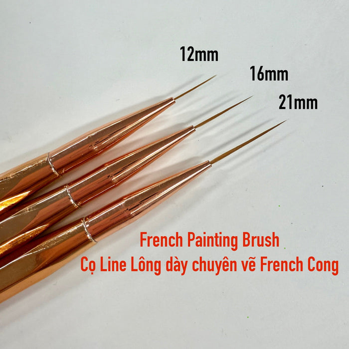 Set 3 GOLD Brush